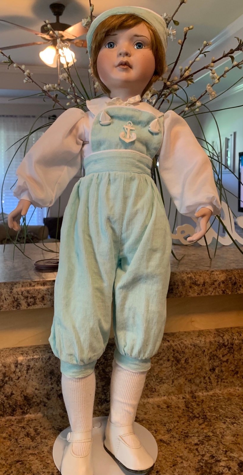 Porcelain doll by Marie Osmond limited edition