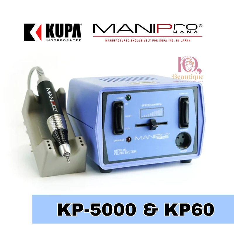 Kupa ManiPro KP-5000 Nail File Drill w/ KP60 Handpiece - Purple