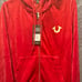 True Religion Women's Classic Velour Zip Hoodie Sweatshirt Size L 119