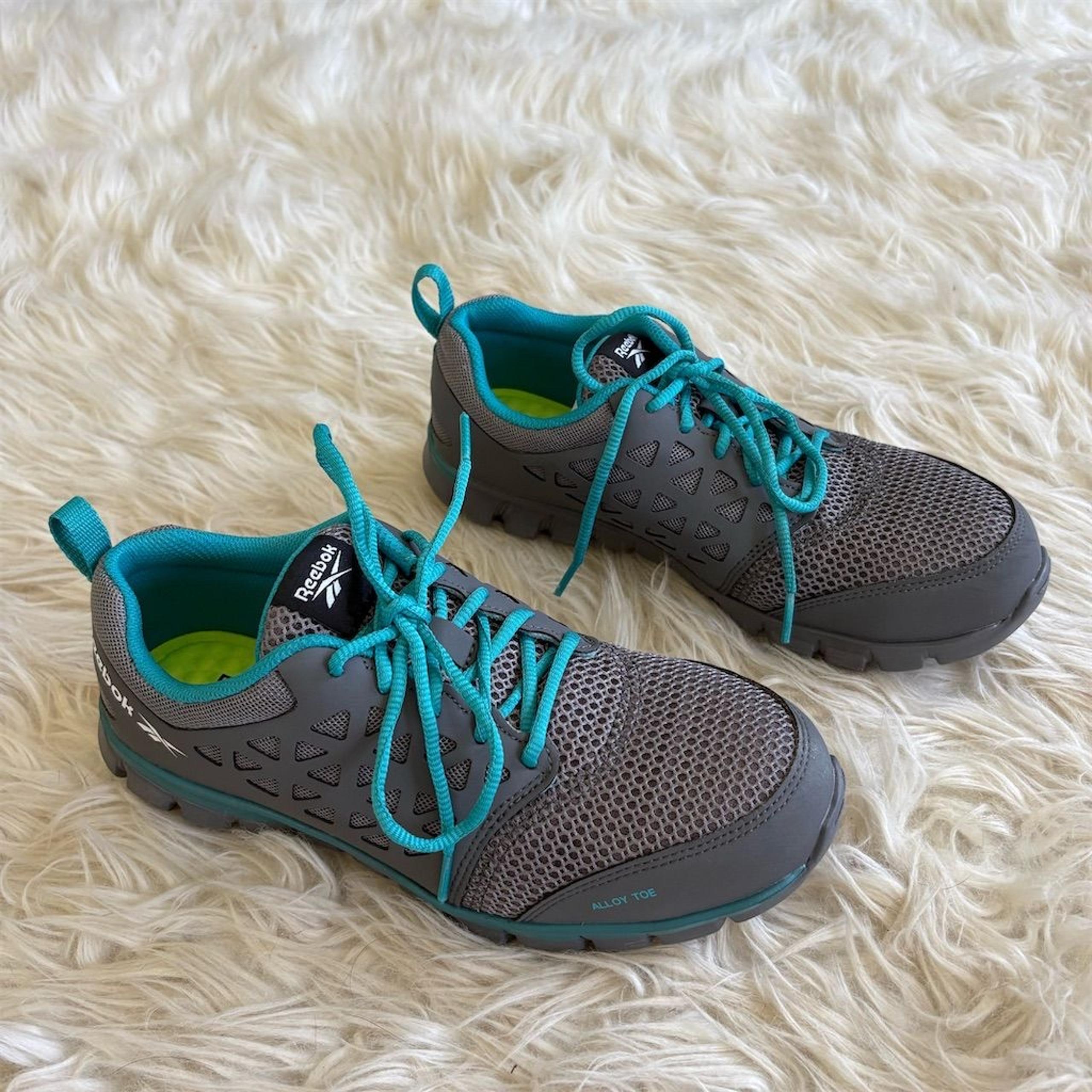 Reebok Women's Sublite Cushion Work Shoes Alloy Toe Size 8.5W