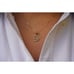 Initial or letter charm 14k Solid Gold initial Pendant | Birthday Gift |