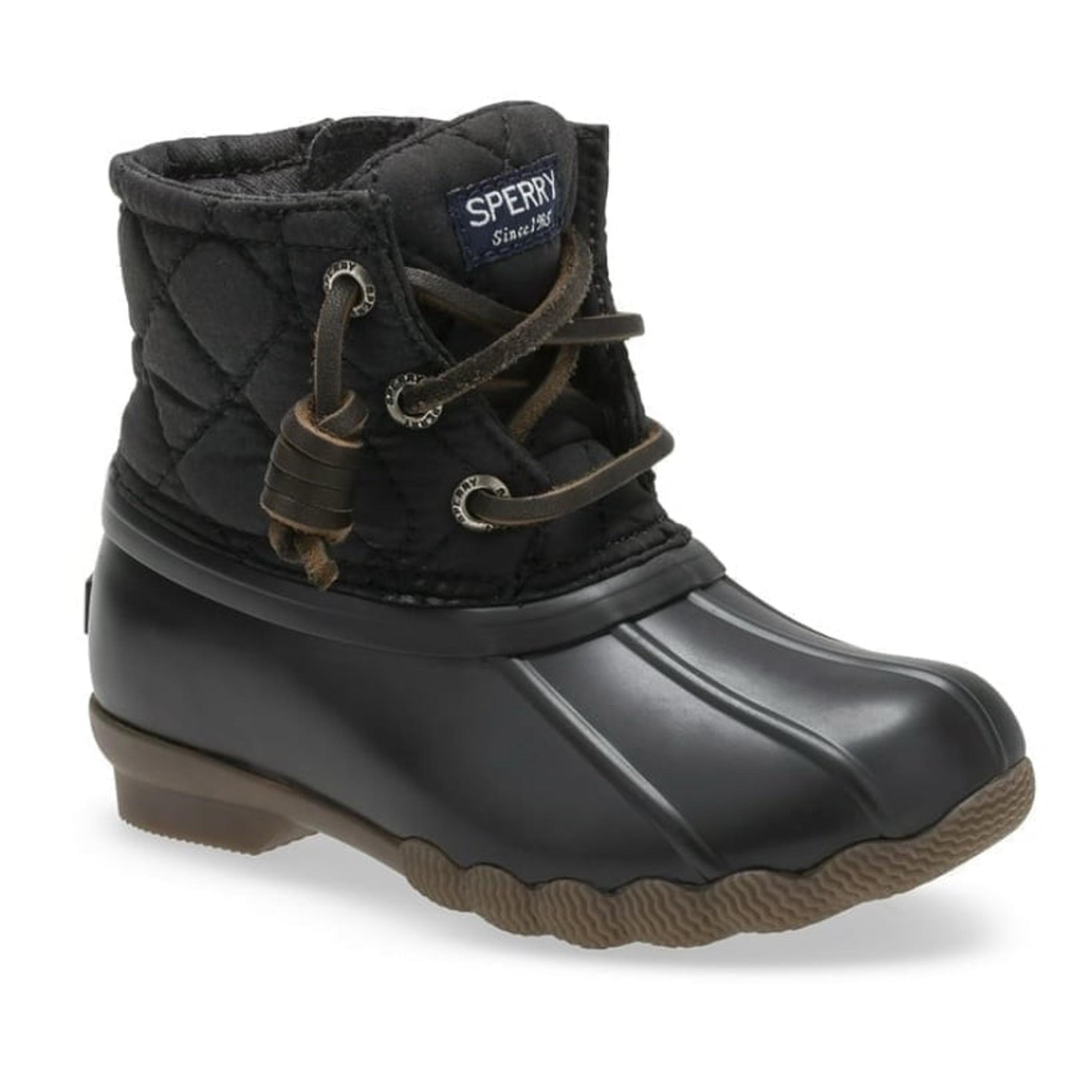 Sperry Top-Sider Kids Unisex Saltwater Duck Boot, Size 9