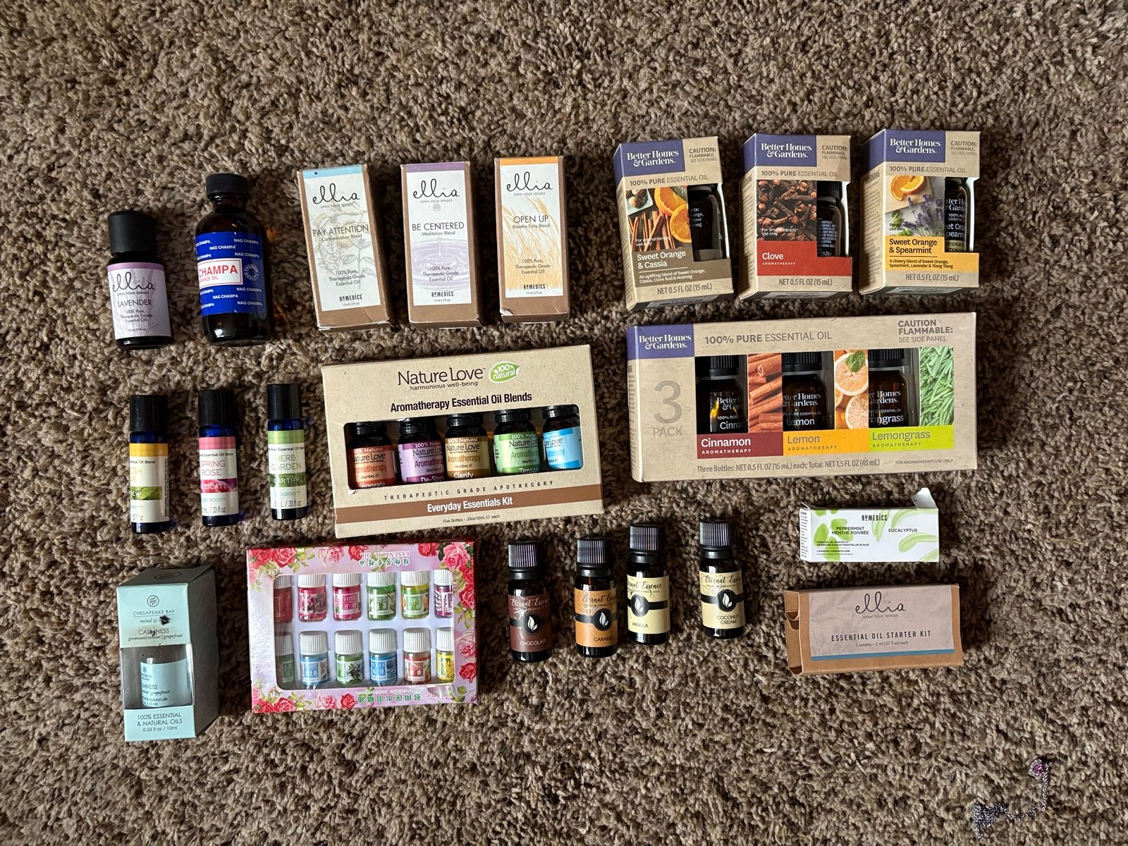 Essential Oils (Misc. Lot of 40+)