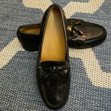 GUC Men’s Cole Haan Pinched Loafers BLK size 11D