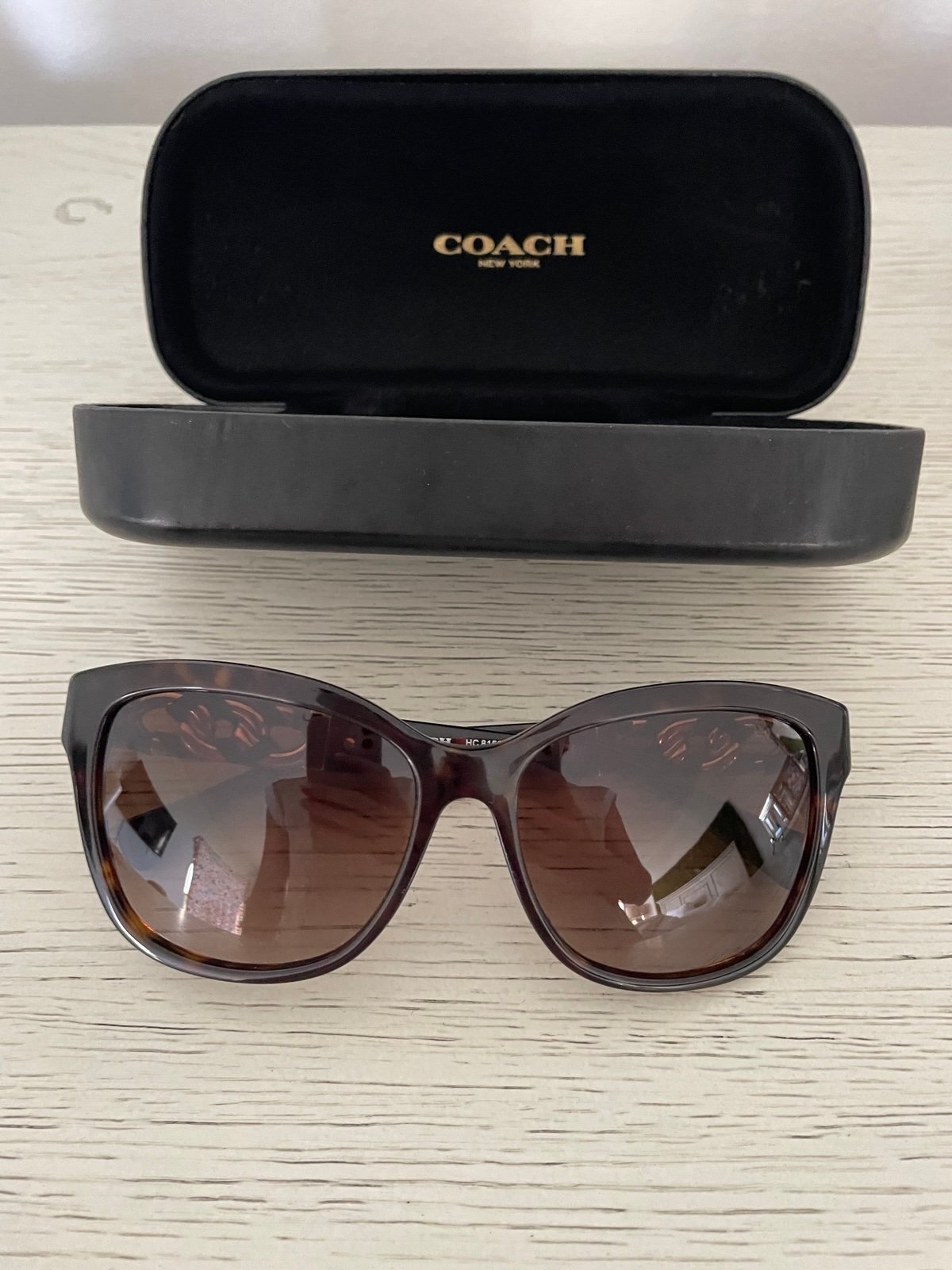 Coach Women's Tortoise Sunglasses
