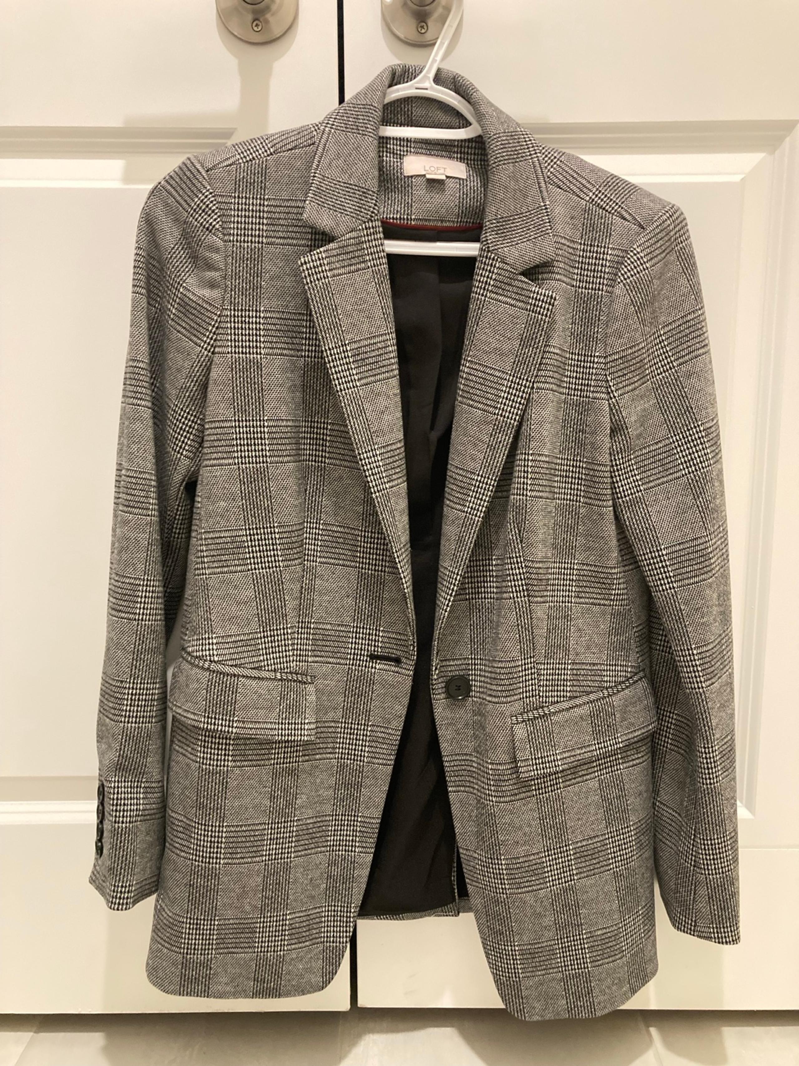 Women’s Blazer Loft - Plaid