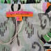 Vilagallo Tammy Aztek Watercolour Print Tiered Cotton Dress