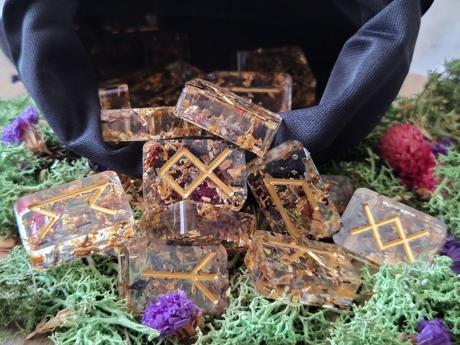 Herbal Rune Set