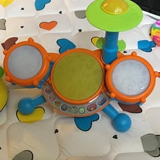 KidiBeats Drum Set (Frustration Free Packaging)