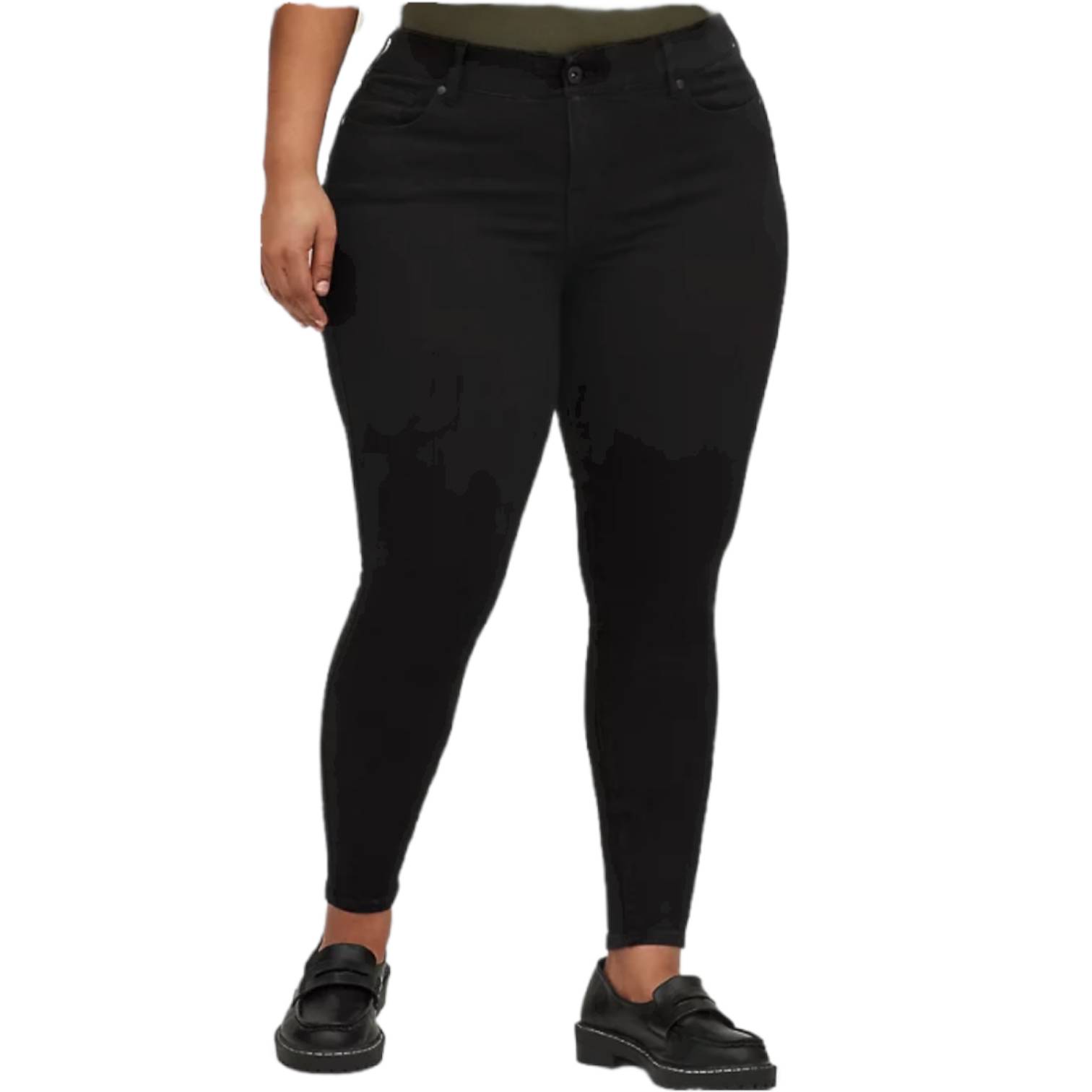 Torrid Premium Women's Stretch Bombshell Skinny Jeans Zip Fly Black Size 12R NWT
