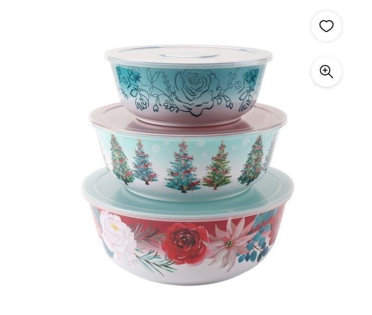 The Pioneer Woman 3 bowls
