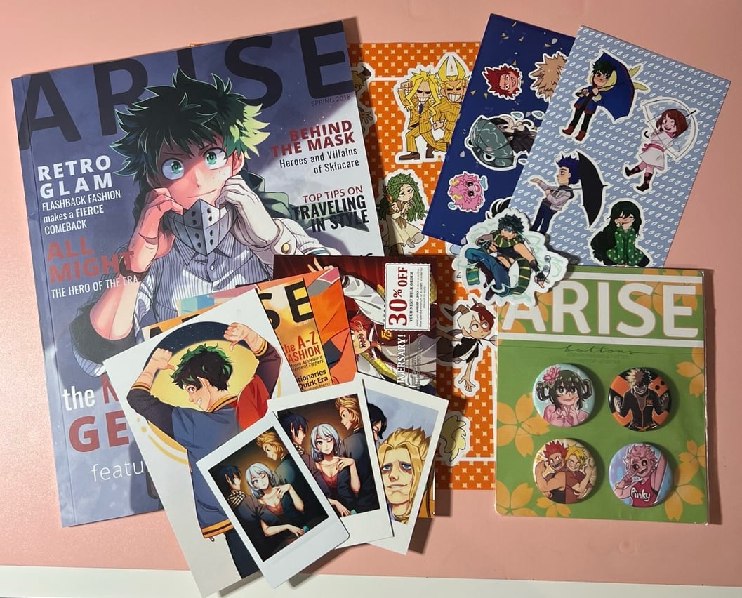 My Hero Academia ARISE Fanzine w/ Inclusions