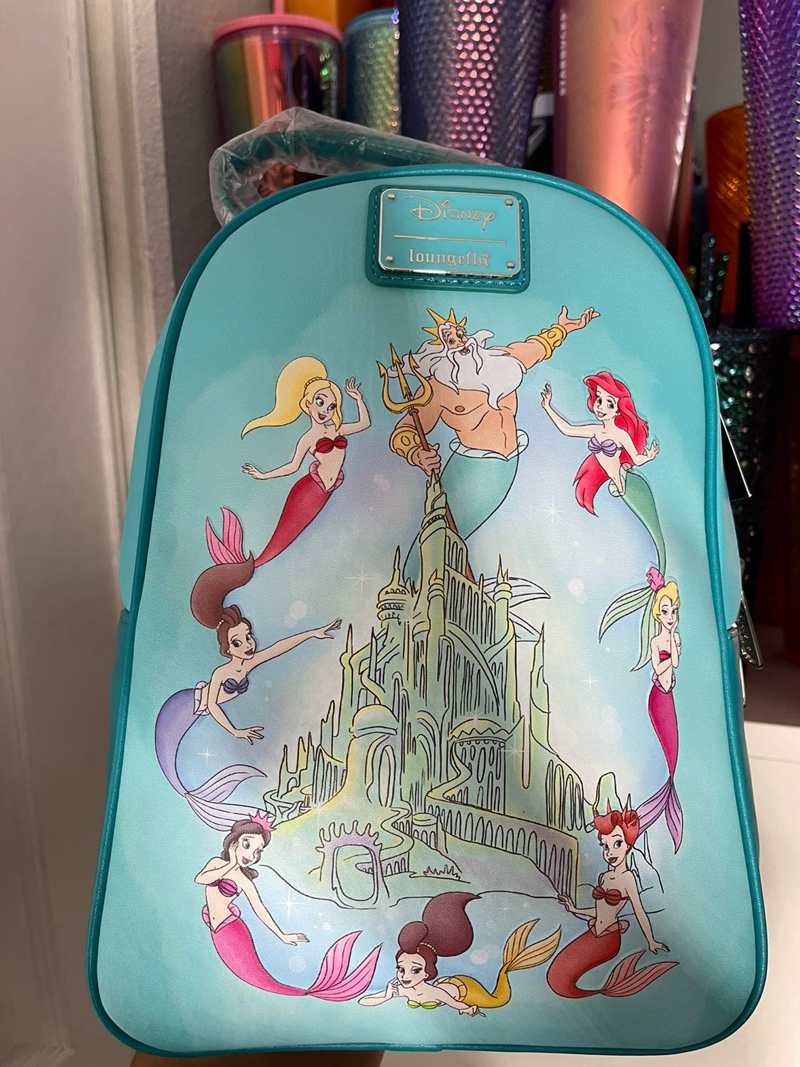 Little Mermaid Exclusive Grotto Treasures backpack