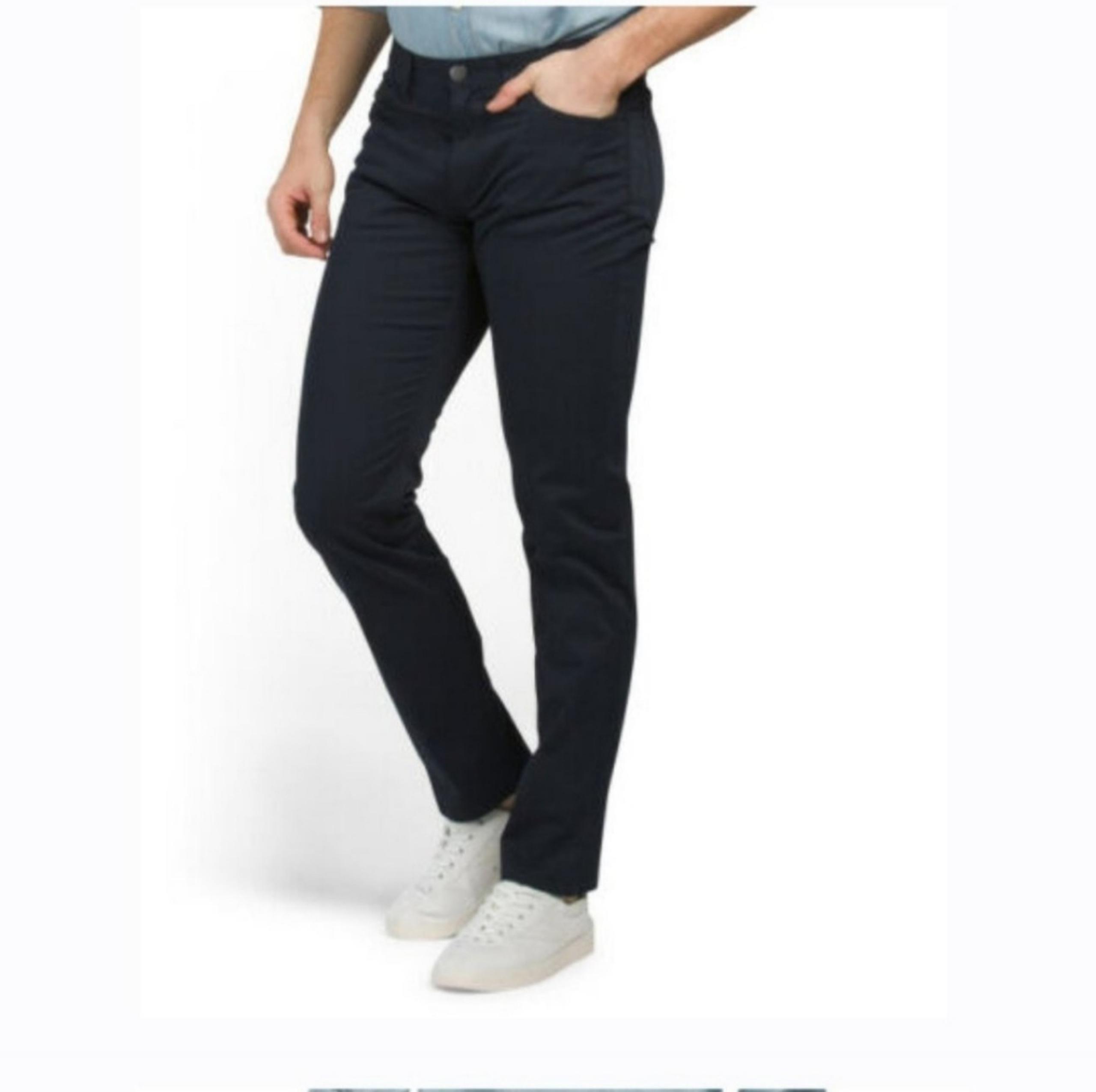 Theory Black Haydin Writer Slim Straight  Fit Pants Size 30