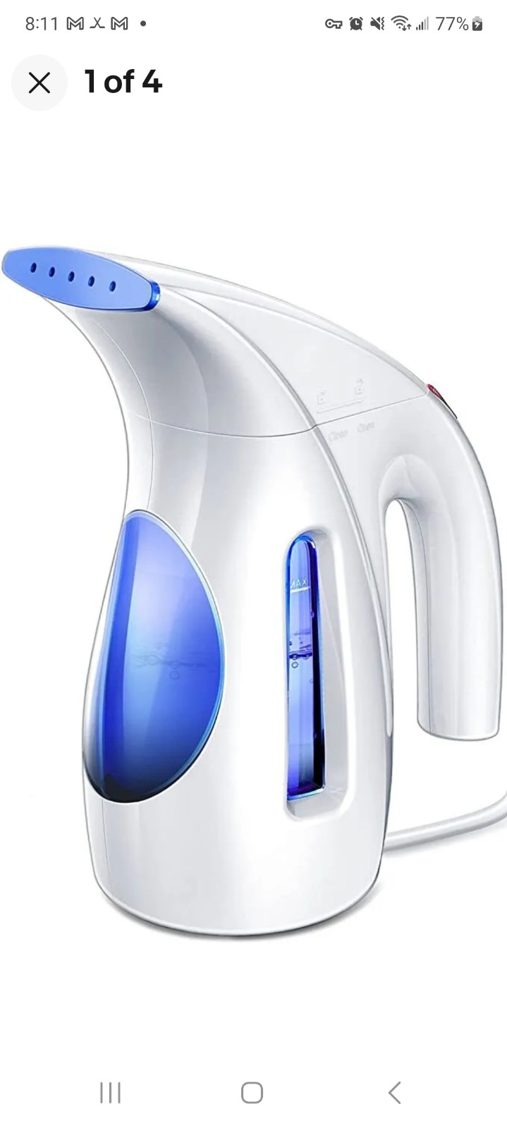 Brand New Professional Clothes Steamer | Handheld Clothes Steamer By Hilife