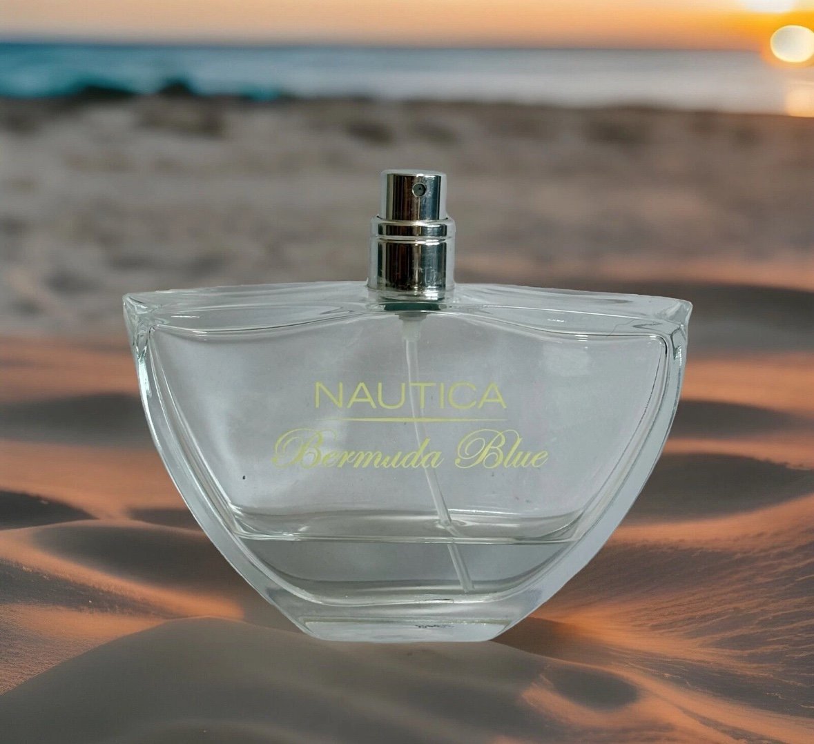 BERMUDA BLUE By Nautica 3.4oz/100ml Eau De Parfum EDP Perfume Spray- No Cap. 20%