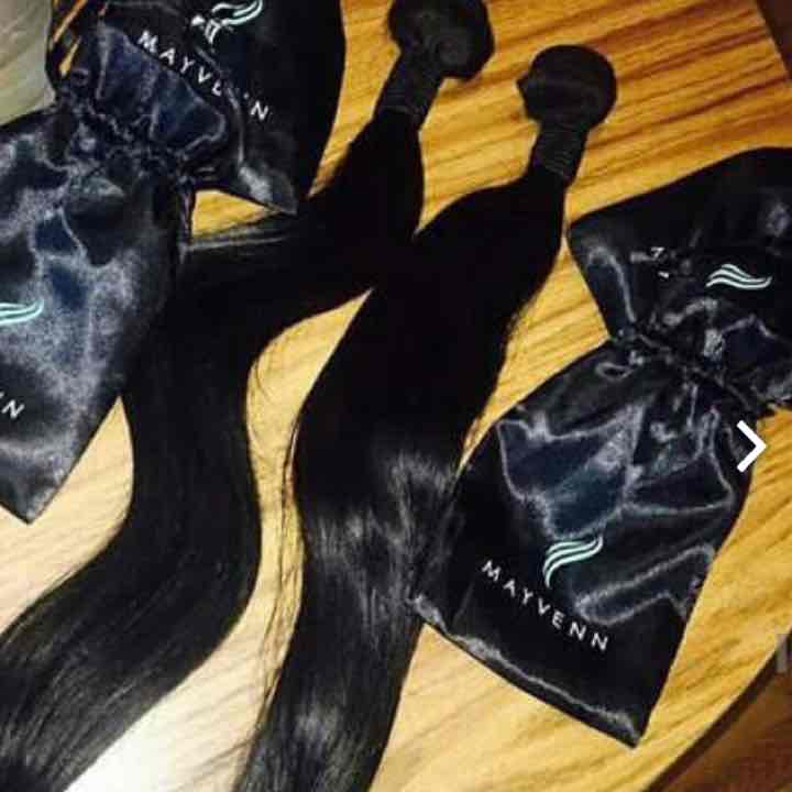 2 Bundles of 26” Brazilian Straight HAIR