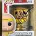 WWE Hulk Hogan Signed Ripping Shirt 2024 Hulkamania Funko Pop! #149 With JSA COA
