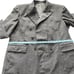 Evan-Picone 100% Wool Tailored For Gottschalks Men's Grey Sports Coat 46 L