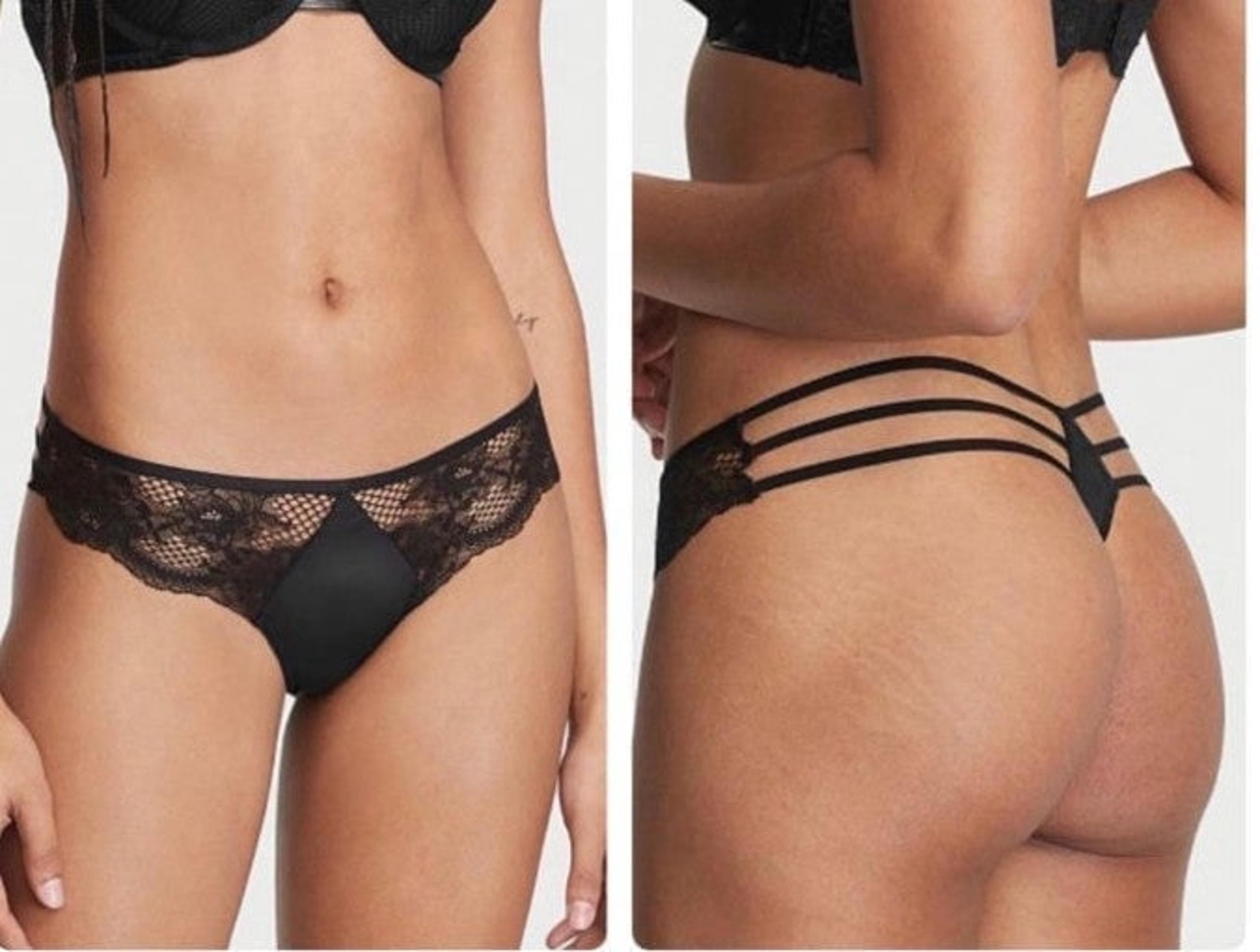 New! Victoria's Secret Large Strappy Thong Panty