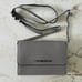 MICHAEL KORS Jet Set Travel Pearl Grey Leather Phone Crossbody Bag