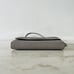 MICHAEL KORS Jet Set Travel Pearl Grey Leather Phone Crossbody Bag