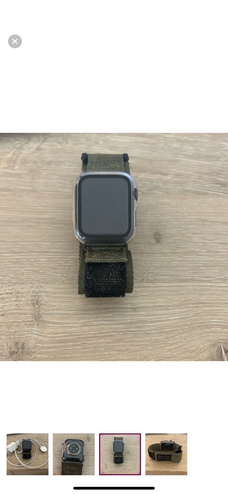 Apple Watch Series 6 40 mm in Space Gray GPS + Cellular