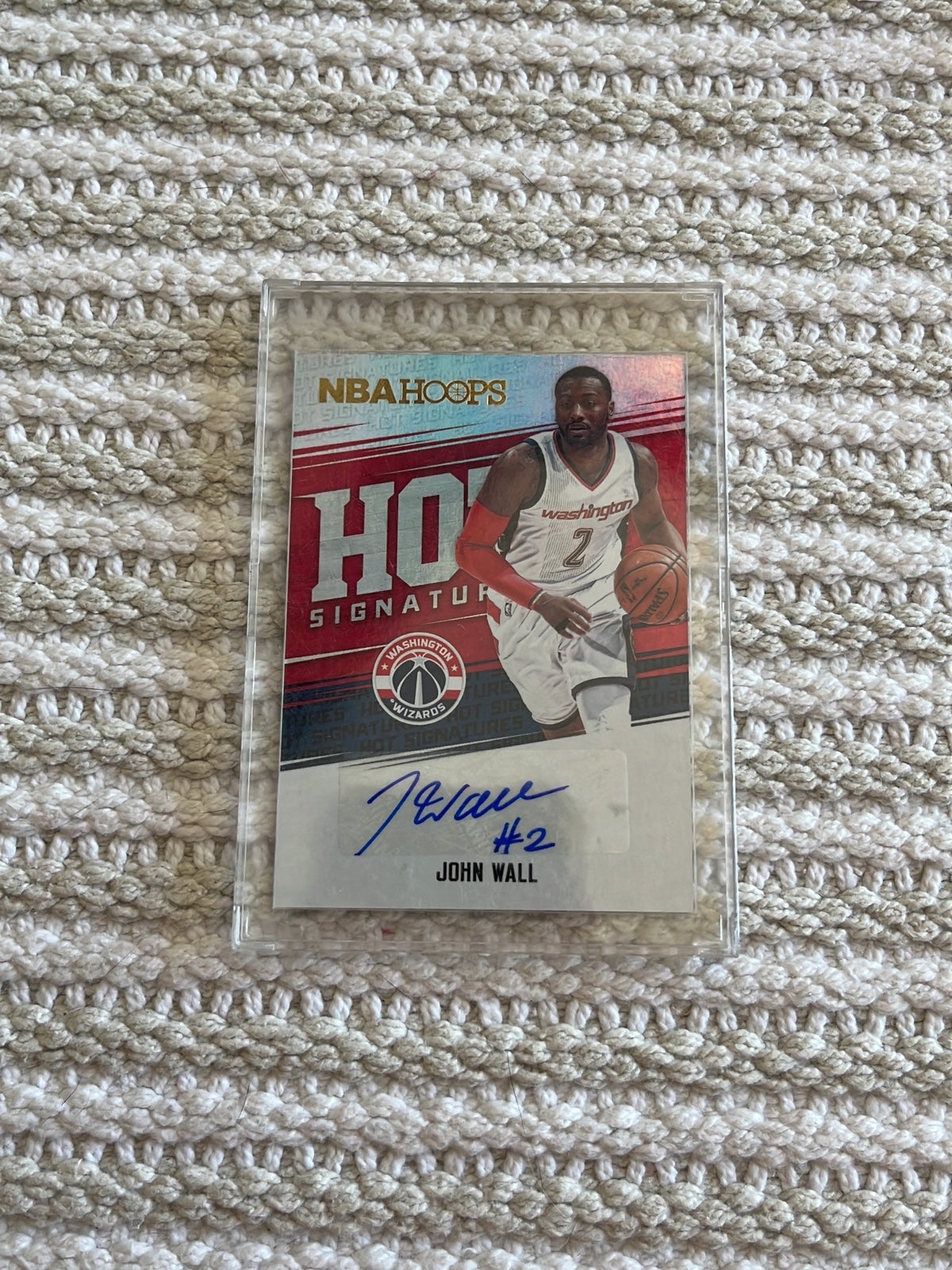 John Wall Hot Signatures Auto