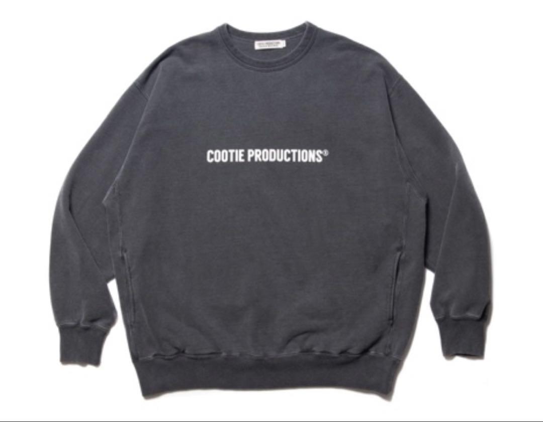 超安い Cootie pullover Crew Sweat Dyed Pigment トップス