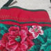 Handmade Quilted Floral Christmas Stocking Set