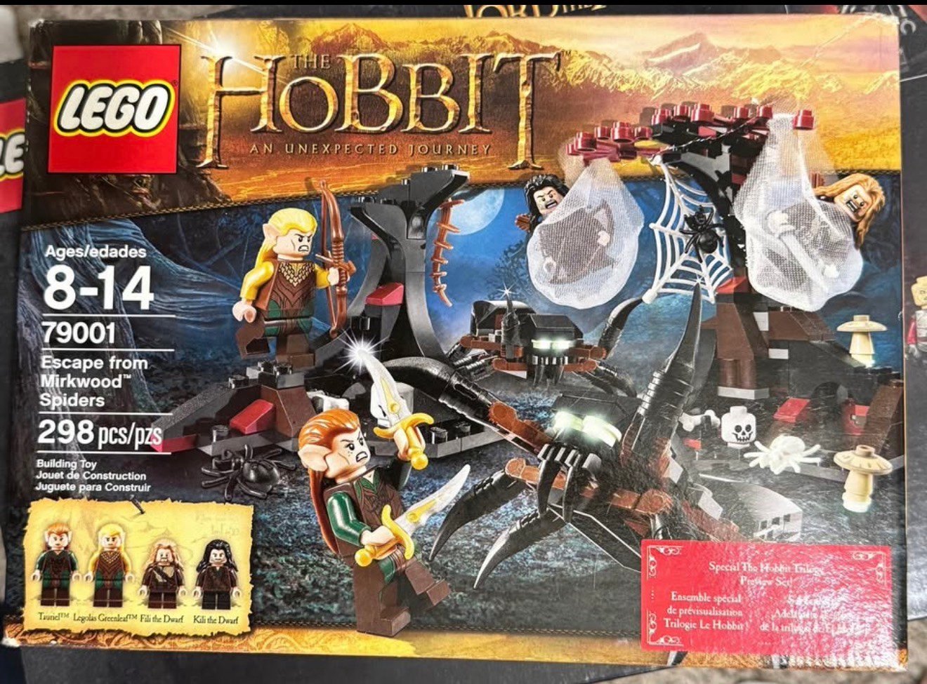 LEGO The Hobbit escape the Mirkwood spiders 79001 New Sealed