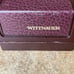 Vintage Wittnauer Ladies Swiss Watch Diamond Accent Black Dial and Band