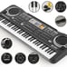 Electronic Organ. Beginners Toy Multi-functional 61-key Organ with Mike