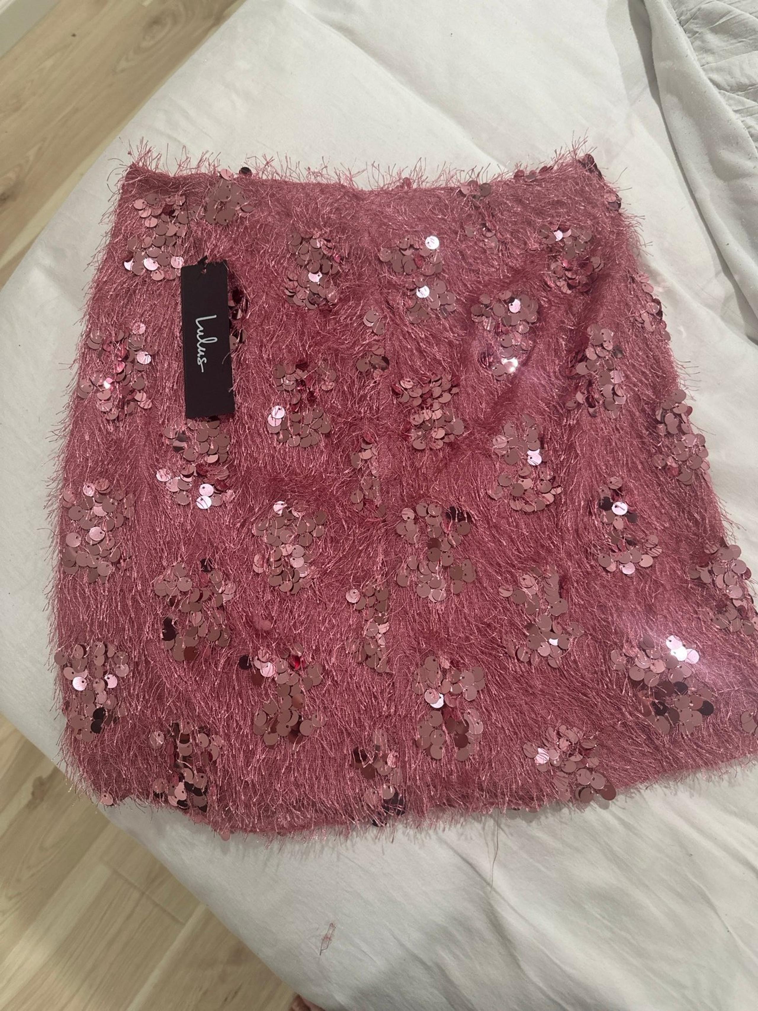sequin skirt