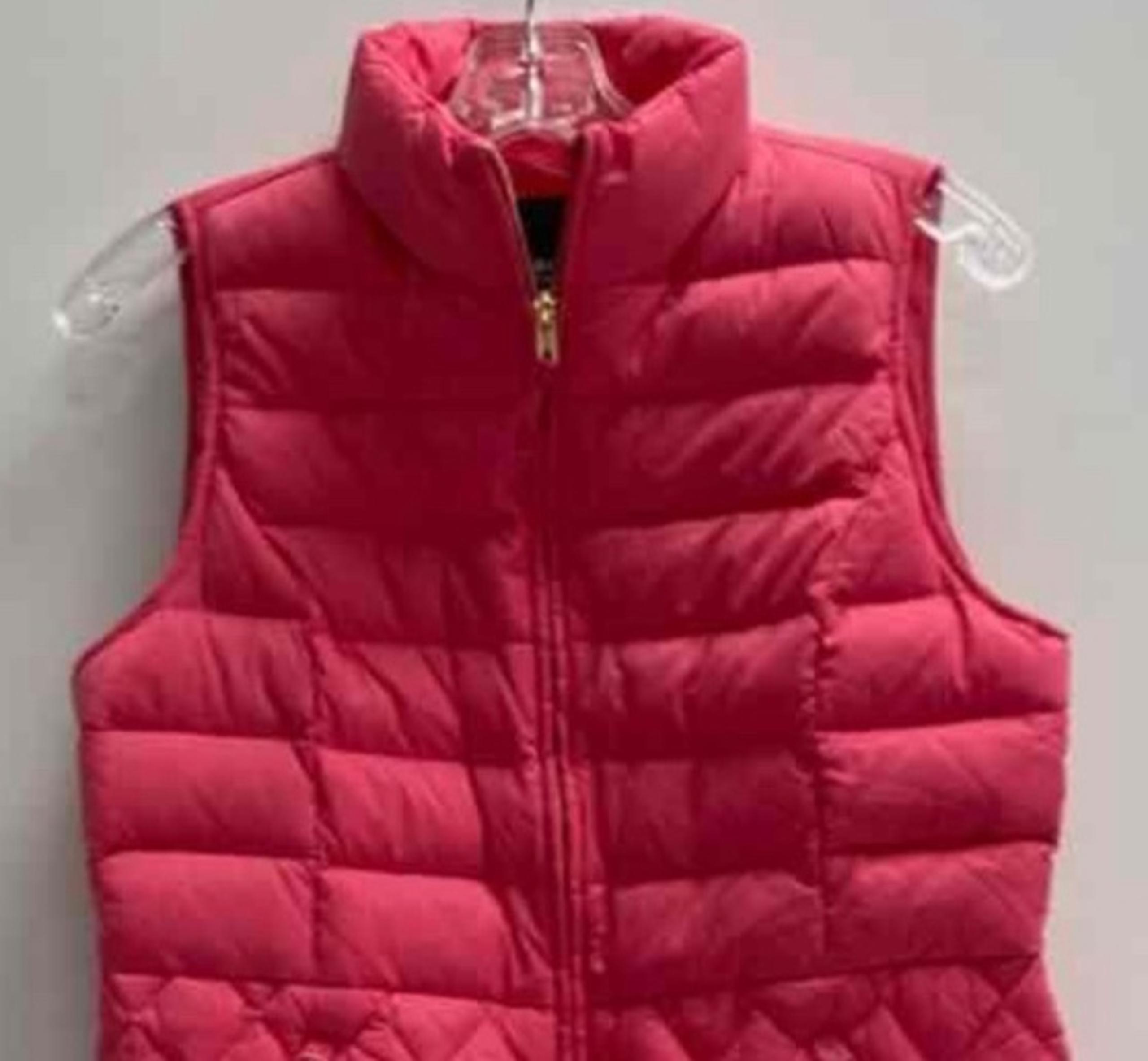 Like New! Talbots Pink Puffer Vest SP