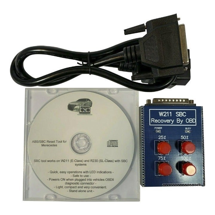 OBD2 Auto W211/R230 ABS/SBC Scan Tool for Mercedes OBD SBC Reset Tool