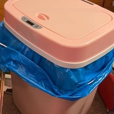 Bedroom or Bathroom Automatic Touchless Infrared Motion Sensor Trash Can
