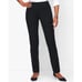 Talbots Bi-Stretch Black Straight Leg Pant Dress Pants 8 Petite 8P NWT