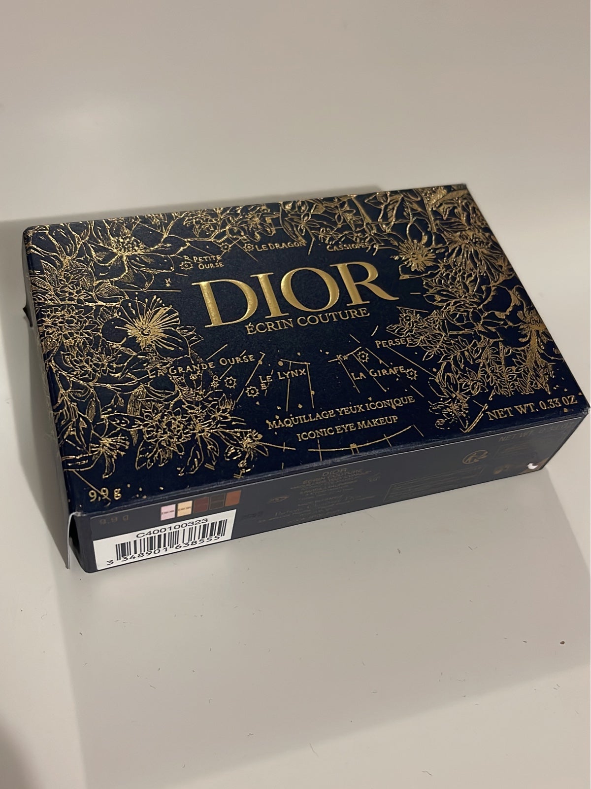 Dior Limited Edition Couture Case with 5 color Eyeshadow Palette NEW