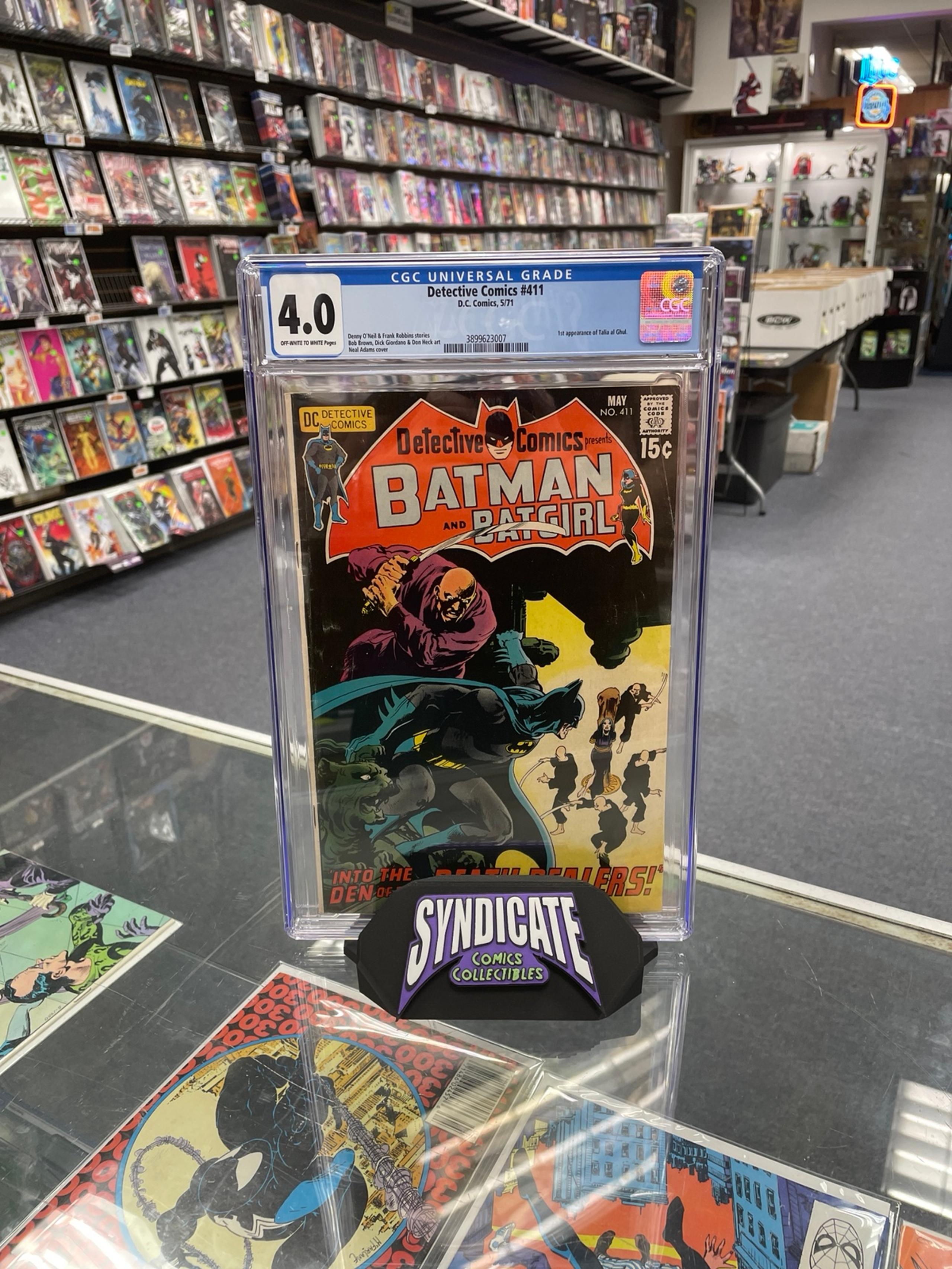 Detective Comics #411 (CGC 4.0) 1st Talia Al Ghul