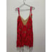 Free People Party Red Mini Cut out Dress Size XS NWT Glam