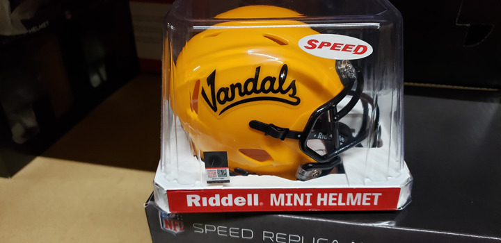 IDAHO VANDALS RIDDELL MINI HELMET