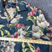 Vintage Polo Ralph Lauren Camp Shirt XLarge Men's Floral Blue Linen Ramie