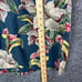 Vintage Polo Ralph Lauren Camp Shirt XLarge Men's Floral Blue Linen Ramie