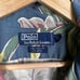 Vintage Polo Ralph Lauren Camp Shirt XLarge Men's Floral Blue Linen Ramie