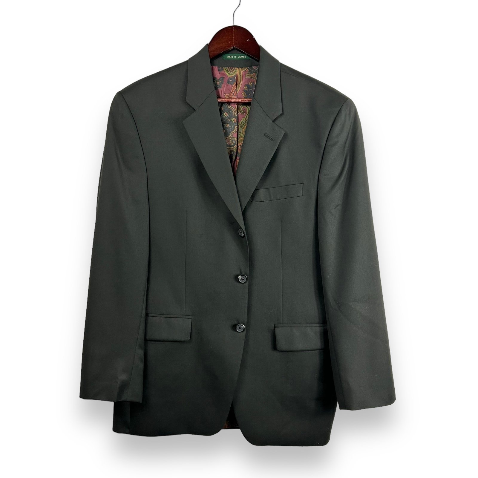 EUC Lauren Ralph Lauren Wool Cashmere Blazer Mens 39R