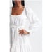 Ramy Brook Women's Kayleigh Poplin Cotton Belted Mini dress White XXS NWT 368