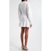 Ramy Brook Women's Kayleigh Poplin Cotton Belted Mini dress White XXS NWT 368