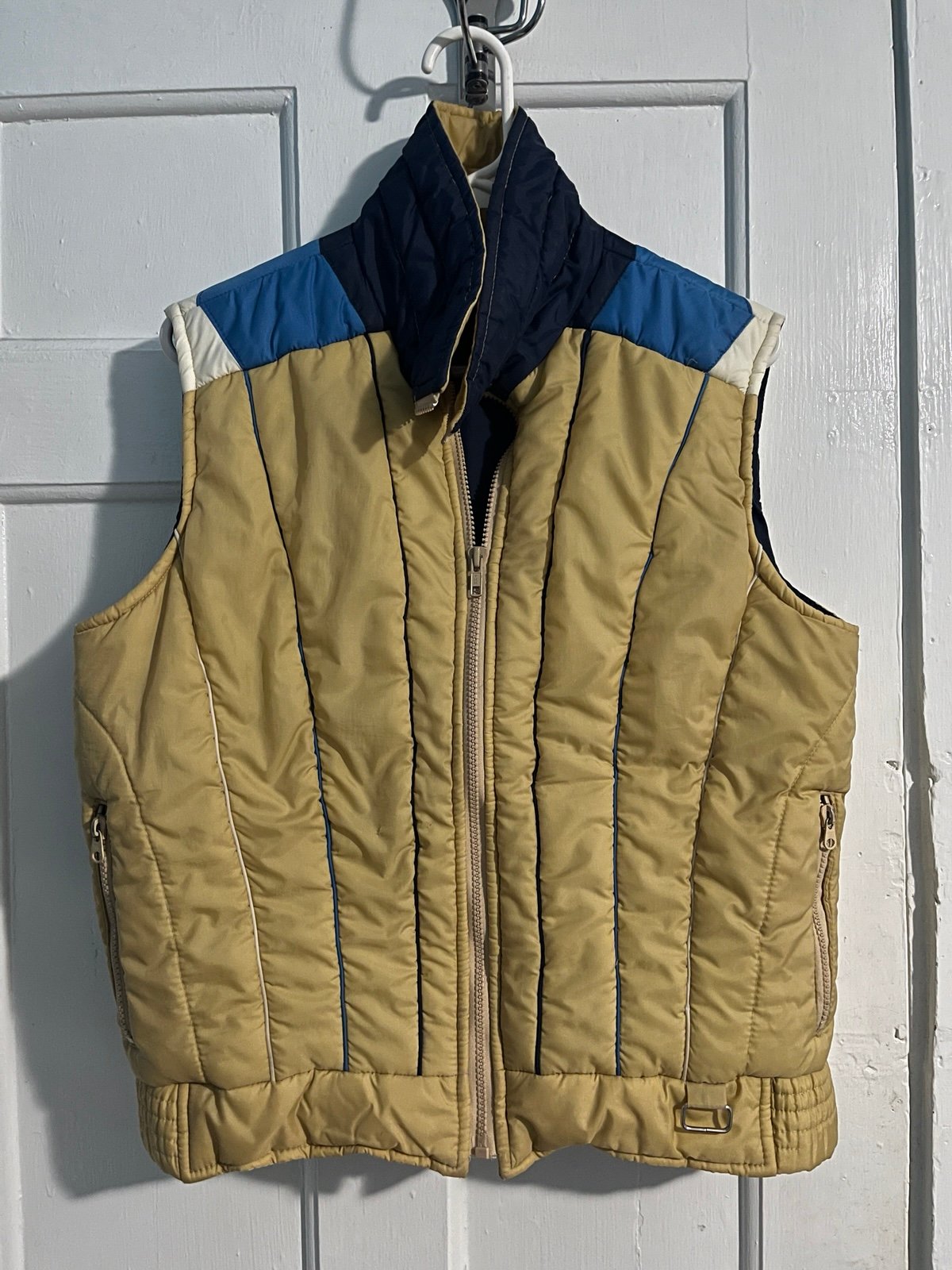 Men’s Vintage 80s Puffer Ski Vest size S