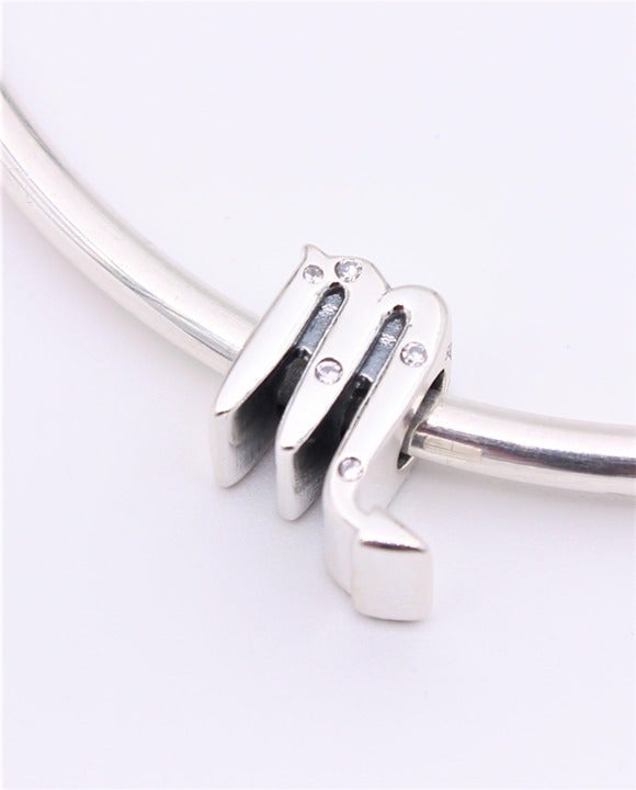 New PANDORA Sparkling Scorpio Zodiac Silver Charm